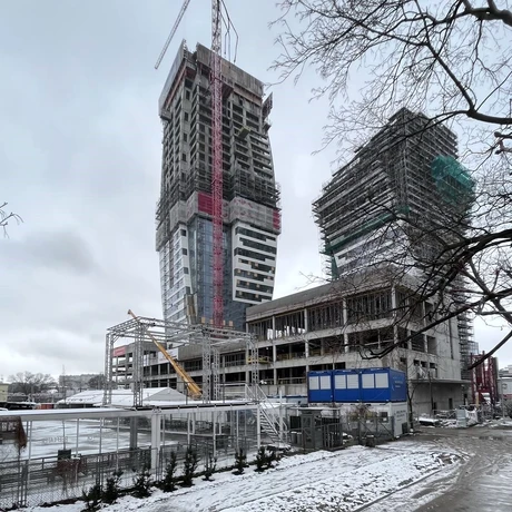 Olszynki Park w budowie [styczeń 2023] - fot 24